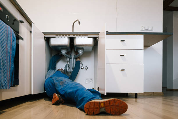 Professional Leak Detection technician working in Brownsville, OR